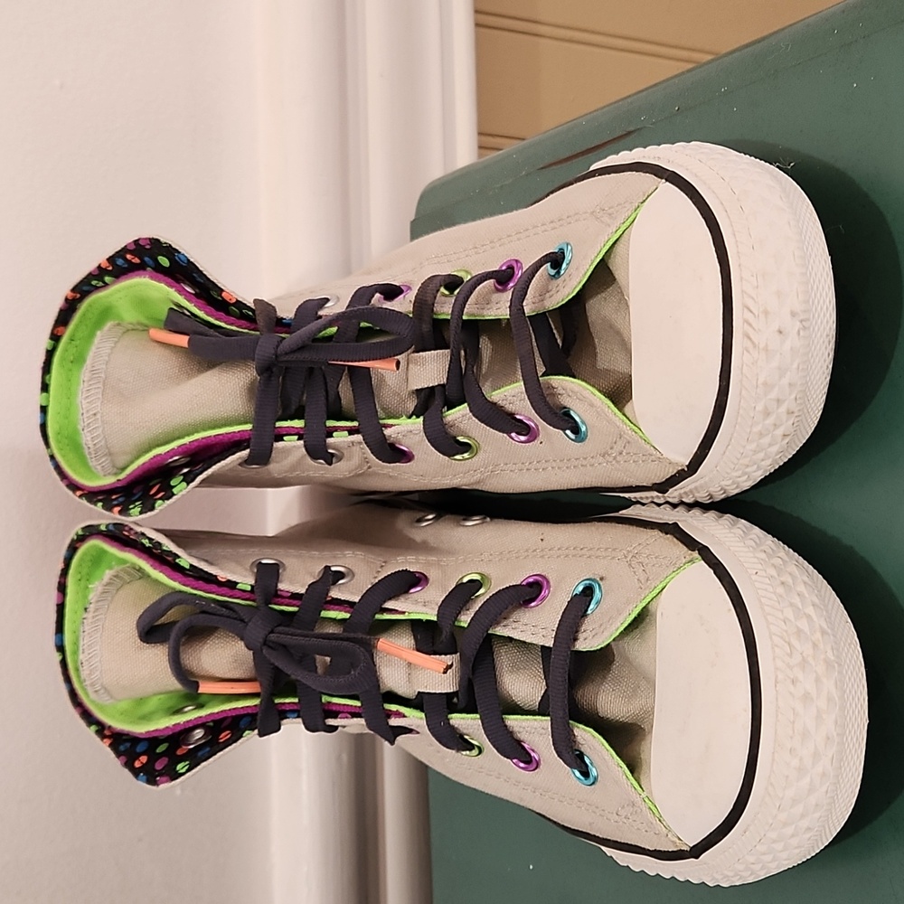 Converse All Stars hightops womens size 6 - Picture 4 of 9